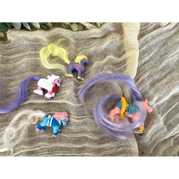 1988 Little‎ Beauties micro horses Multi Toy Corp vintage retro toys - Picture 7 of 7